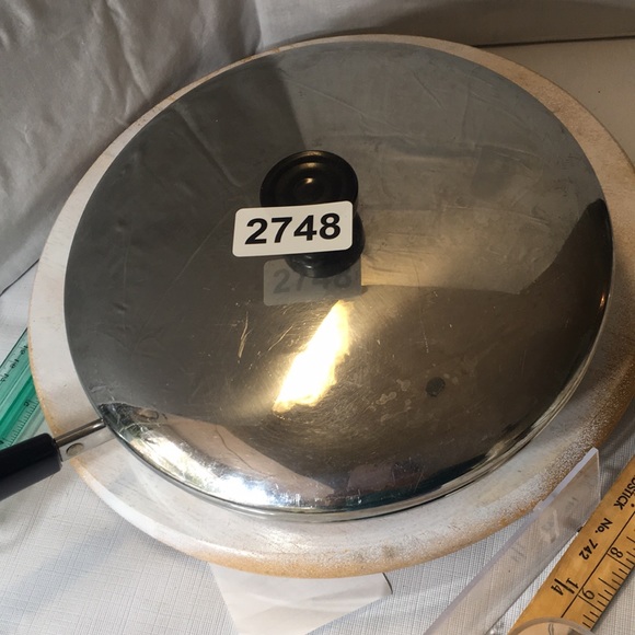 Paul Revere vintage stainless copper bottom 10” fryer - Picture 8 of 8